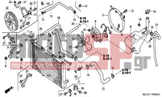 HONDA - CBR1100XX (ED) 2003 - Engine/Transmission - RADIATOR - 77206-464-000 - RUBBER, SEAT MOUNTING