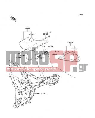 KAWASAKI - NINJA® 300 SE 2014 - Body Parts - Seat - 92154-1026 - BOLT,SOCKET,6X18