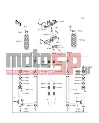 KAWASAKI - KLR™650 2016 -  - Front Fork