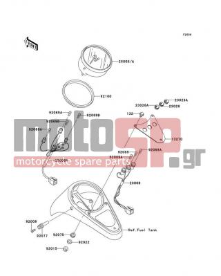 KAWASAKI - VULCAN 1500 NOMAD 1999 -  - Meter(s) - 23008-1601 - SOCKET-ASSY,SPEEDOMETER