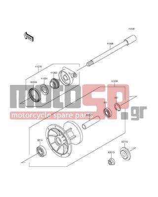 KAWASAKI - KLR™650 2016 -  - Front Wheel - 92015-1407 - NUT,14MM