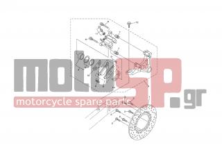 YAMAHA - TDM900 ABS (GRC) 2005 - Brakes - REAR BRAKE CALIPER