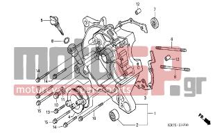 HONDA - SCV100F (ED) Lead 2005 - Κινητήρας/Κιβώτιο Ταχυτήτων - RIGHT CRANKCASE - 92800-12000- - BOLT, DRAIN PLUG, 12MM