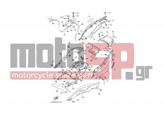 YAMAHA - XP500 T-MAX (GRC) 2007 - Εξωτερικά Μέρη - SIDE COVER - 5GJ-2171X-00-P1 - Cover, Side 6