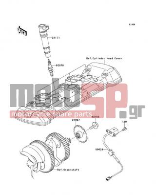 KAWASAKI - VERSYS® 1000 (EUROPEAN) 2014 -  - Ignition System - 21171-0028 - COIL-ASSY-IGNITION
