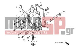 HONDA - SES125 (ED) 2002 - Κινητήρας/Κιβώτιο Ταχυτήτων - RIGHT CRANKCASE COVER - 15421-107-000 - SCREEN, OIL FILTER