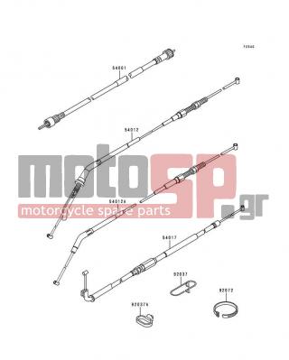 KAWASAKI - CONCOURS 1997 -  - Cables