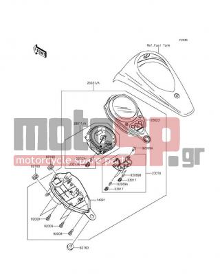 KAWASAKI - VULCAN 900 CLASSIC 2014 -  - Meter(s) - 92160-1162 - DAMPER