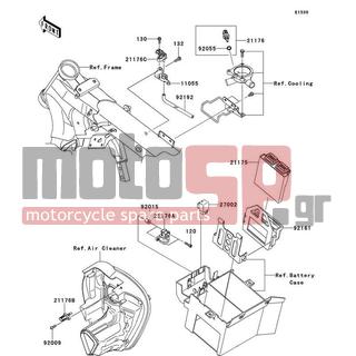 KAWASAKI - VULCAN® 1700 NOMAD™ ABS 2014 - Engine/Transmission - Fuel Injection - 21175-0339 - CONTROL UNIT-ELECTRONIC