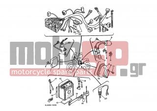 YAMAHA - XTZ750 (EUR) 1990 - Electrical - ELECTRICAL 1 - 3LD-82590-10-00 - Wire Harness Assy
