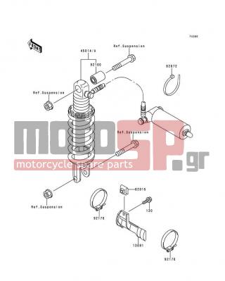 KAWASAKI - NINJA® ZX™-6R 1997 -  - Shock Absorber(s)