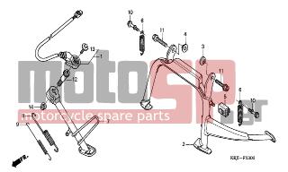 HONDA - FES125 (ED) 2004 - Frame - STAND - 50541-MY5-860 - SPRING, SIDE STAND