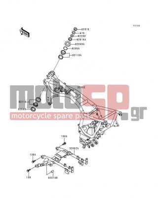 KAWASAKI - CONCOURS 1995 -  - Frame - 92116-1009 - BEARING-ROLLER,HR320/28XJ