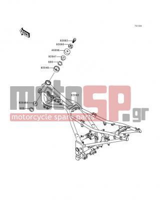 KAWASAKI - NINJA® 250R 1995 -  - Frame - 92047-011 - RACE,STEERING STEM BEARING