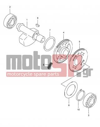 SUZUKI - XF650 (E2) Freewind 1997 - Engine/Transmission - CRANK BALANCER