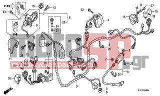 HONDA - SH150 (ED) 2008 - Electrical - WIRE HARNESS - 30500-MBG-003 - COIL COMP., IGNITION