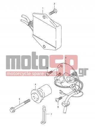 SUZUKI - GS500E (E2) 2000 - Electrical - SIGNAL GENERATOR - 09103-06064-000 - BOLT (6X60)