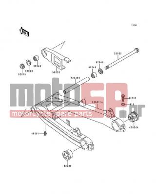 KAWASAKI - ZEPHYR 1993 -  - Swing Arm