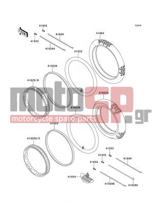 KAWASAKI - KX60 1992 -  - Tire