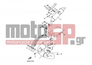 YAMAHA - TDR125 (GRC) 1997 - Exhaust - EXHAUST - 4GX-14610-01-00 - Exhaust Pipe Assy 1