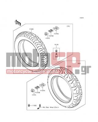KAWASAKI - VULCAN® 1700 VOYAGER® ABS 2013 -  - Tires