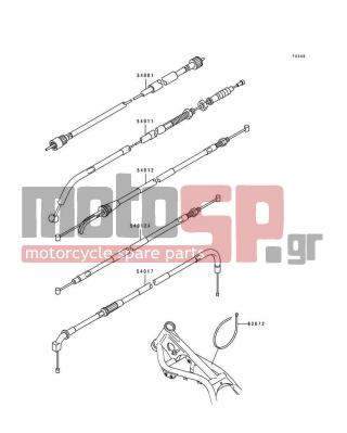 KAWASAKI - ELIMINATOR 250 1991 -  - Cables