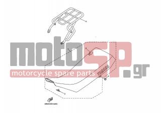 YAMAHA - DT125R (GRC) 1999 - Body Parts - SEAT - 90119-06044-00 - Bolt, With Washer