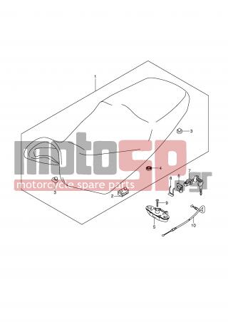 SUZUKI - DL1000 (E2) V-Strom 2007 - Body Parts - SEAT - 02122-0630B-000 - SCREW