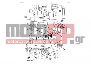 YAMAHA - XJ600S (EUR) 1994 - Electrical - ELECTRICAL 1 - 4BR-82501-10-00 - Main Switch Steering Lock