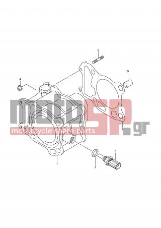 SUZUKI - UH200 (P19) Burgman 2007 - Engine/Transmission - CYLINDER - 13650-10G00-000 - SENSOR, WATER TEMP