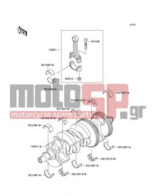 KAWASAKI - Z1000 (CANADIAN) 2013 - Engine/Transmission - Crankshaft