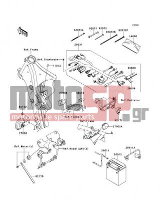 KAWASAKI - KLX®250S 2012 -  - Chassis Electrical Equipment - 27002-1097 - RELAY-ASSY,SIGNAL LAMP