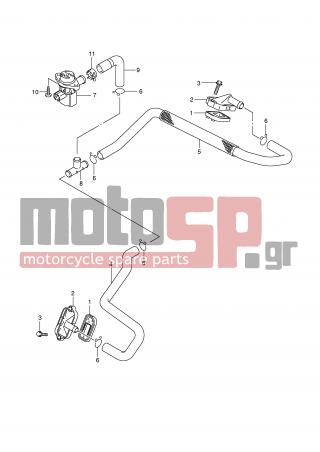 SUZUKI - DL650A (E2) ABS V-Strom 2007 - Engine/Transmission - 2ND AIR - 13855-18A03-000 - JOINT
