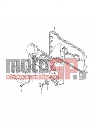 SUZUKI - AN650A (E2) ABS Burgman 2009 - Engine/Transmission - CYLINDER HEAD COVER - 01547-0630A-000 - BOLT, BREATHER COVER