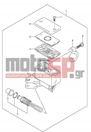 SUZUKI - GSF650 (E2) 2006 - Brakes - FRONT MASTER CYLINDER (Model W/X) - 59664-32F00-000 - PROTECTOR