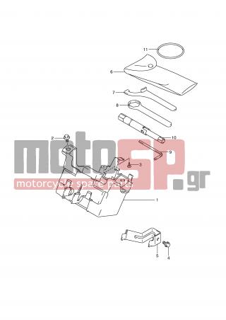 SUZUKI - GSXF650 (E2) 2010 - Body Parts - MANUAL BOX -  - SPANNER, HEXAGON 3 