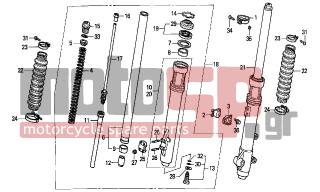 HONDA - XR650R (ED) 2006 - Suspension - FRONT FORK - 44832-MBN-670 - CLAMPER, SPEEDOMETER CABLE