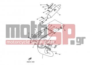 YAMAHA - DT125R (GRC) 1999 - Exhaust - EXHAUST - 3PA-14613-10-00 - Gasket, Exhaust Pipe