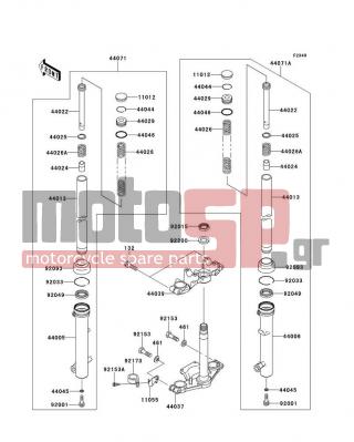 KAWASAKI - KLX®110 2011 -  - Front Fork