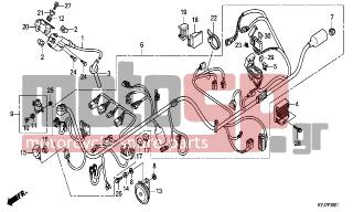 HONDA - CBR250R (ED) ABS   2011 - Electrical - WIRE HARNESS(CBR250RA) - 38771-GFM-900 - SUSPENSION, ENGINE CONTROL UNIT