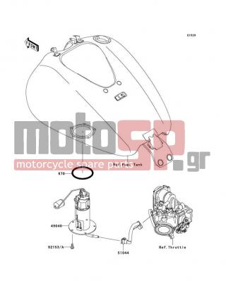 KAWASAKI - VULCAN® 1700 CLASSIC 2011 -  - Fuel Pump - 49040-0035 - PUMP-FUEL