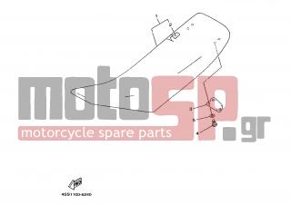 YAMAHA - WR250Z (GRC) 1997 - Body Parts - SEAT - 4SS-24731-00-00 - Cover, Seat