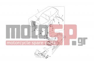 YAMAHA - TDM900 ABS (GRC) 2005 - Body Parts - SEAT - 5PS-24792-00-00 - Plate
