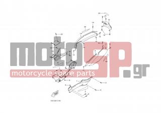 YAMAHA - VP300 (GRC) 2004 - Body Parts - SIDE COVER - 1S6-F1741-00-P3 - Cover, Side 4