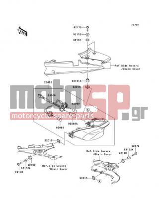 KAWASAKI - FURY 125R 2010 -  - Taillight(s) - 92069-063 - BULB,12V 21/5W