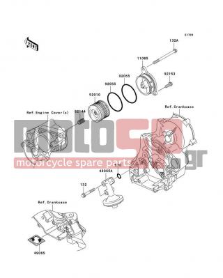 KAWASAKI - KX™450F 2010 - Κινητήρας/Κιβώτιο Ταχυτήτων - Oil Filter - 49065-0022 - FILTER-OIL