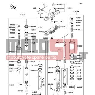KAWASAKI - CANADA ONLY 2009 -  - Front Fork - 92026-0133 - SPACER