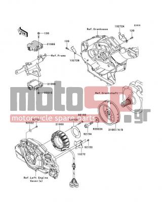 KAWASAKI - VULCAN® 1700 CLASSIC 2009 -  - Generator - 92022-104 - WASHER,5.5X20X1.2