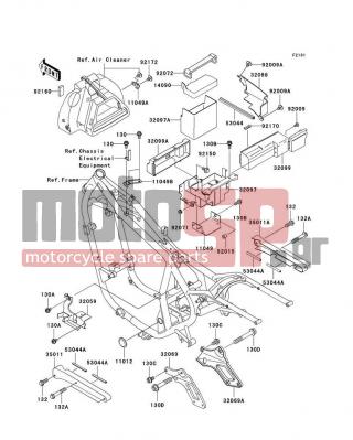 KAWASAKI - VULCAN® 500 LTD 2009 -  - Frame Fittings