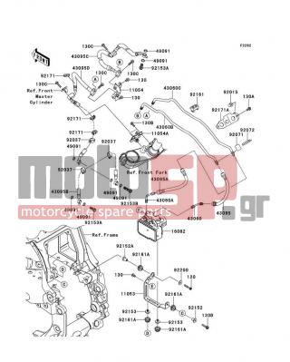 KAWASAKI - CONCOURS 14 ABS 2008 -  - Brake Piping - 16082-0023 - PUMP-ASSY-OIL,WET TYPE